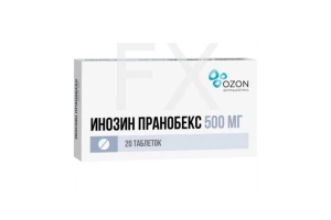 ИНОЗИН ПРАНОБЕКС таб 500мг n20