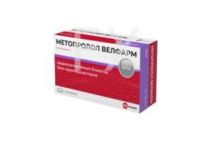 МЕТОПРОЛОЛ таб 100мг n60