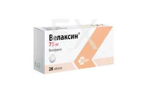 ВЕЛАКСИН таб 75мг n28