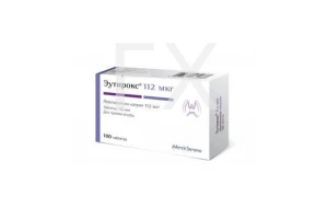 ЭУТИРОКС таб 112мкг n100