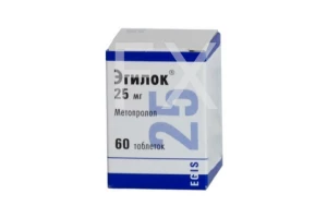ЭГИЛОК таб 25мг n60