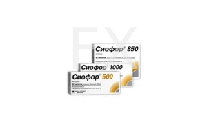 СИОФОР таб п/об 500мг n60