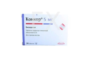 КОНКОР таб п/об 5мг n30