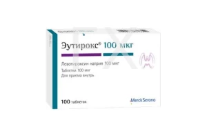 ЭУТИРОКС таб 100мкг n100