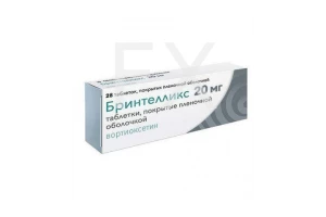 БРИНТЕЛЛИКС таб п/об 20мг n28