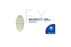 ВАЗОКЕТ таб 600мг n30