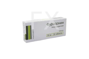 ФУРАДОНИН таб 50мг n20