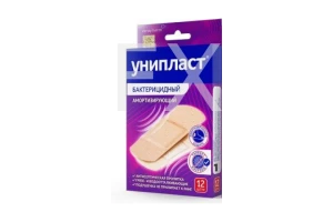 ПЛАСТЫРЬ Унипласт амортизирующий n12