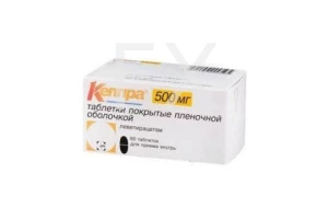 КЕППРА таб п/об 500мг n60
