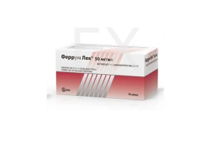 ФЕРРУМ ЛЕК таб жев. 100мг n90