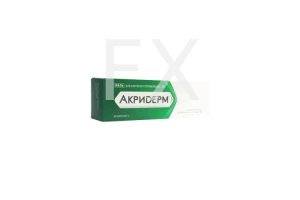 АКРИДЕРМ мазь (туба) 15г