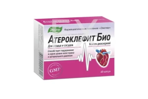 АТЕРОКЛЕФИТ БИО капс. 250мг n60