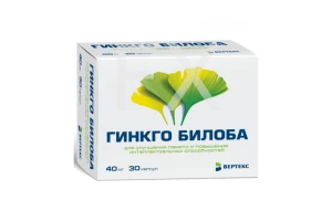 ГИНКГО БИЛОБА капс. 40мг n30