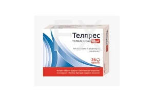 ТЕЛПРЕС таб 80мг n28