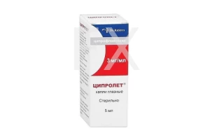 ЦИПРОЛЕТ капли глаз. (фл.) 0.3% - 5мл n1