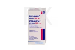 ДЕПАКИН ХРОНО таб п/об 500мг n30