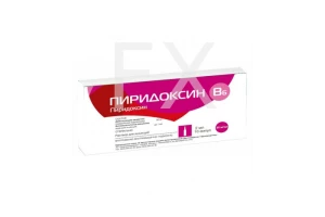 ПИРИДОКСИНА ГИДРОХЛОРИД р-р д/ин. (амп.) 5% - 2мл n10