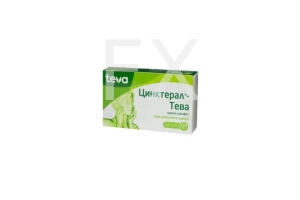 ЦИНКТЕРАЛ таб п/об 0.124г n25