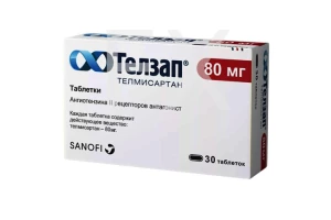 ТЕЛЗАП таб п/об 80мг n30