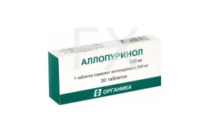 АЛЛОПУРИНОЛ таб 300мг n30