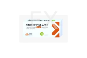 ЛИЗИНОПРИЛ АЛСИ таб 5мг n30