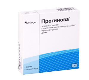 ПРОГИНОВА драже 2мг n21