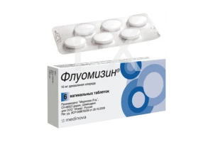 ФЛУОМИЗИН таб ваг. n6