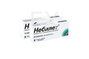 НЕБИЛЕТ таб 5мг n28