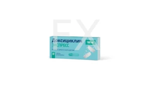 ДОКСИЦИКЛИН ЭКСПРЕСС таб дисперг. 100мг n10