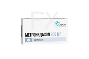 МЕТРОНИДАЗОЛ таб 250мг n20