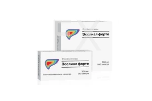 ЭССЛИАЛ ФОРТЕ капс. 300мг n30