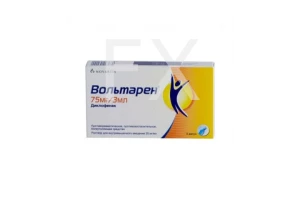 ВОЛЬТАРЕН р-р д/ин. (амп.) 25мг/мл - 3мл n5