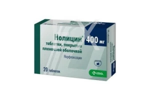 НОЛИЦИН таб п/об 400мг n20