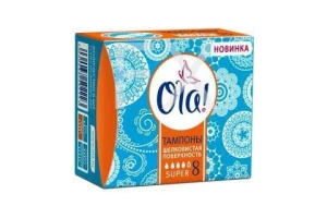 ТАМПОНЫ ГИГИЕНИЧЕСКИЕ Ола (Ola) Super n8