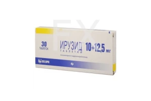ИРУЗИД таб 10+12.5мг n30
