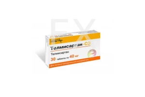 ТЕЛМИСАРТАН таб 40мг n30