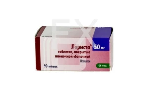 ЛОРИСТА таб п/об 50мг n90
