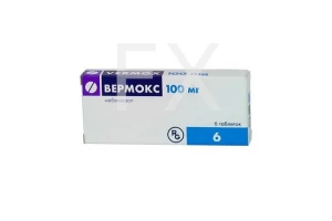 ВЕРМОКС таб 100мг n6