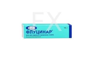 ФЛУЦИНАР мазь (туба) 0.025% 15г