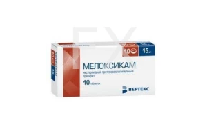 МЕЛОКСИКАМ таб 15мг n10