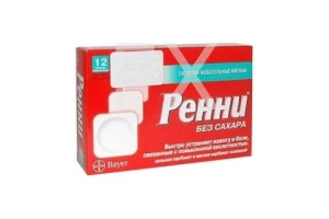 РЕННИ таб жев. n12 Мятный