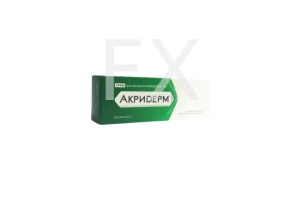 АКРИДЕРМ крем (туба) 30г