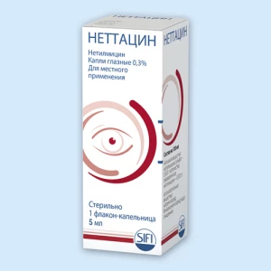 НЕТТАЦИН капли гл. (фл-кап.) 0.3% - 5мл n1