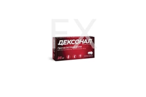 ДЕКСОНАЛ таб п/об 25мг n10