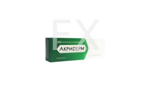 АКРИДЕРМ мазь (туба) 30г