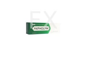 АКРИДЕРМ крем (туба) 15г