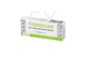 ТИЗАНИДИН таб 4мг n30