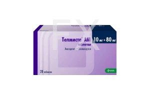 ТЕЛМИСТА АМ таб 10мг+80мг n28