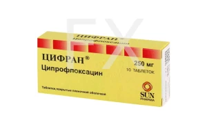 ЦИФРАН таб п/об 250мг n10