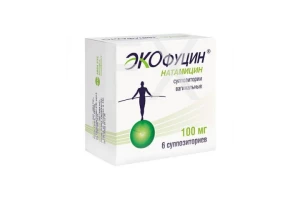 ЭКОФУЦИН супп. ваг. 100мг n6
